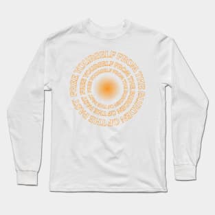 Free yourself from the burden of the Past - Graphic tee Long Sleeve T-Shirt